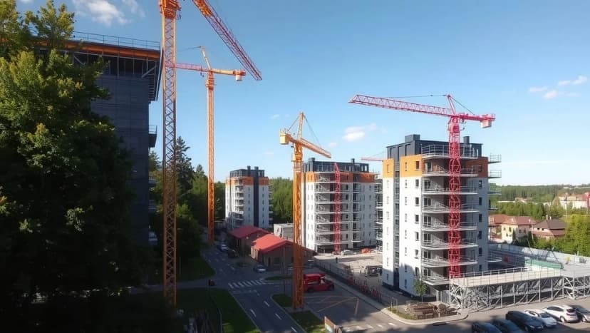 Bostäder på gång i Karlstad