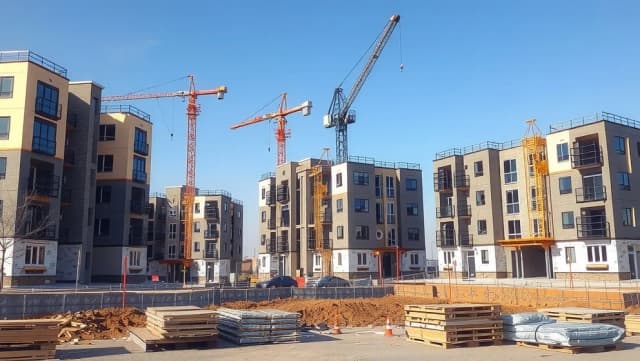 Hus på gång i Kristianstad