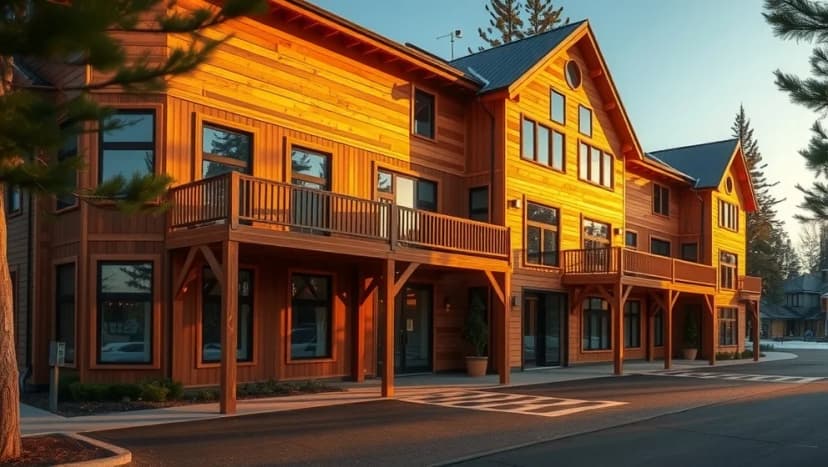 Skellefteå hotell trä som väcker längtan