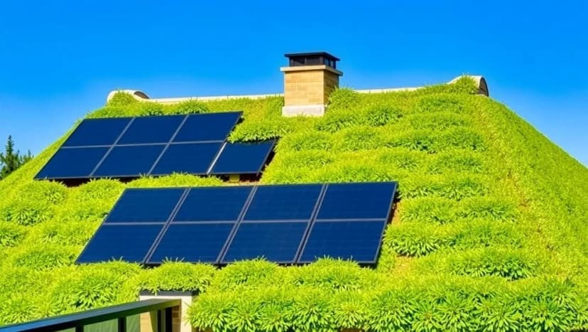 Solceller på sedumtak fungerar det