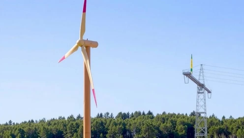 Vindkraftverk i trä kan ersätta stål